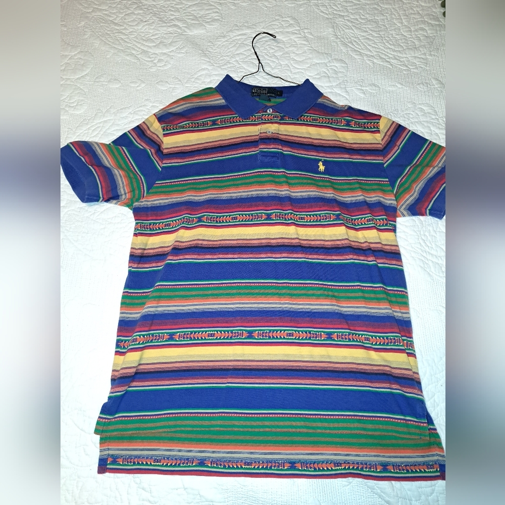 Vintage polo three button shirt